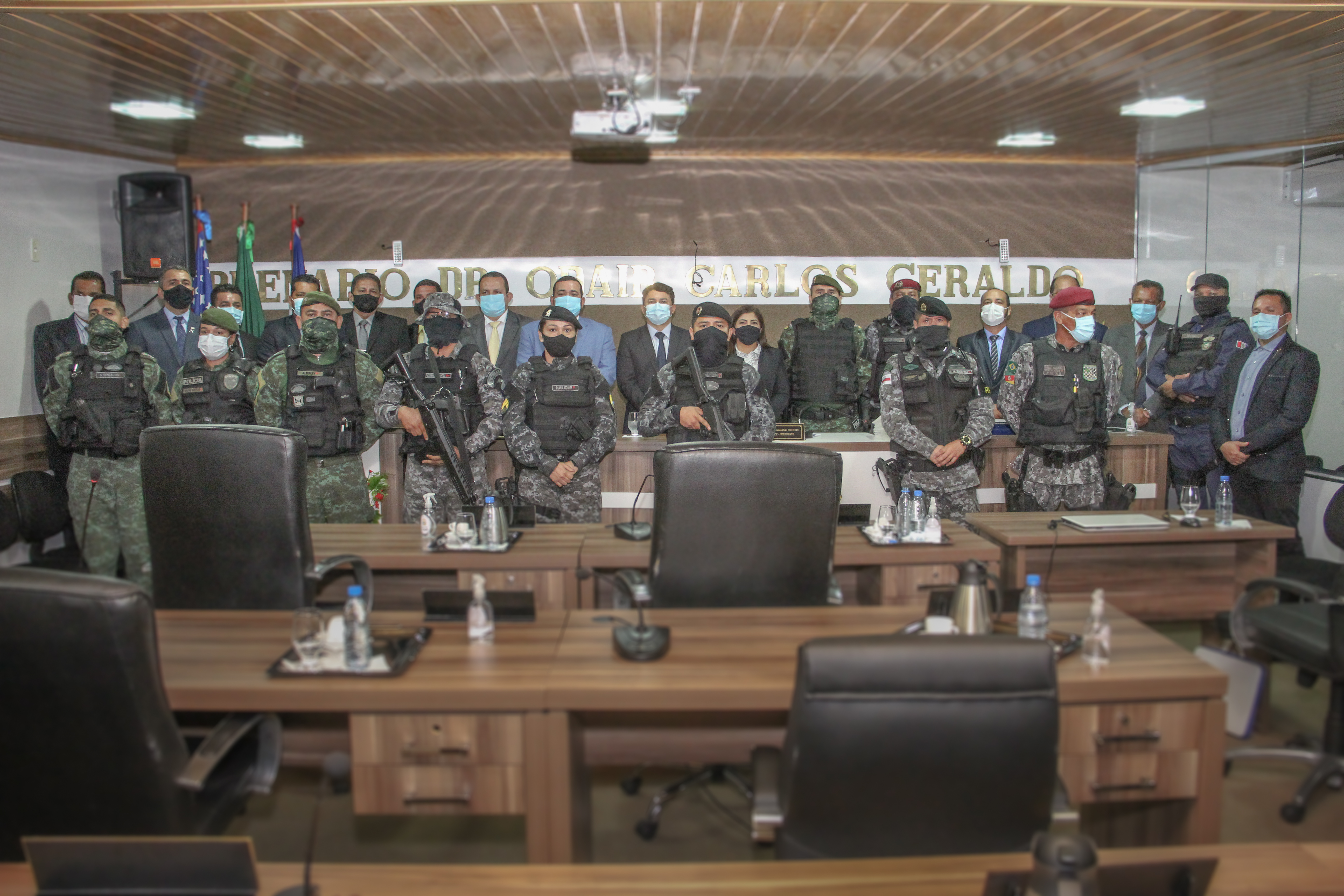 Câmara Municipal de Coari realizou uma Sessão Solene em homenagem aos Integrantes da 8ª edição da Base Arpão.