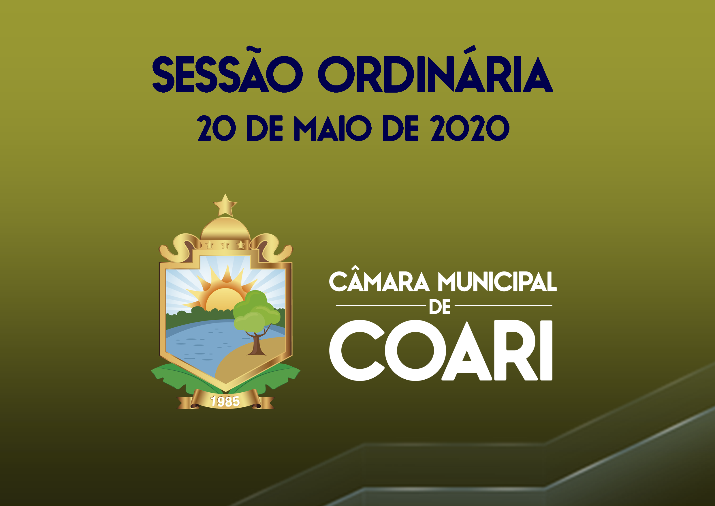 SESSÃO ORDINÁRIA DE 20 DE MAIO DE 2020