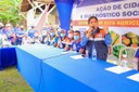 Vereadores participam da Ação de Cidadania e Diagnostico Socioeconômico na comunidade Nossa Senhora de Fatima da costa do Jussara.    